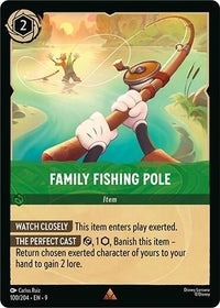 Family Fishing Pole (100/204) (Fabled) by LAB7 Malta, Europe