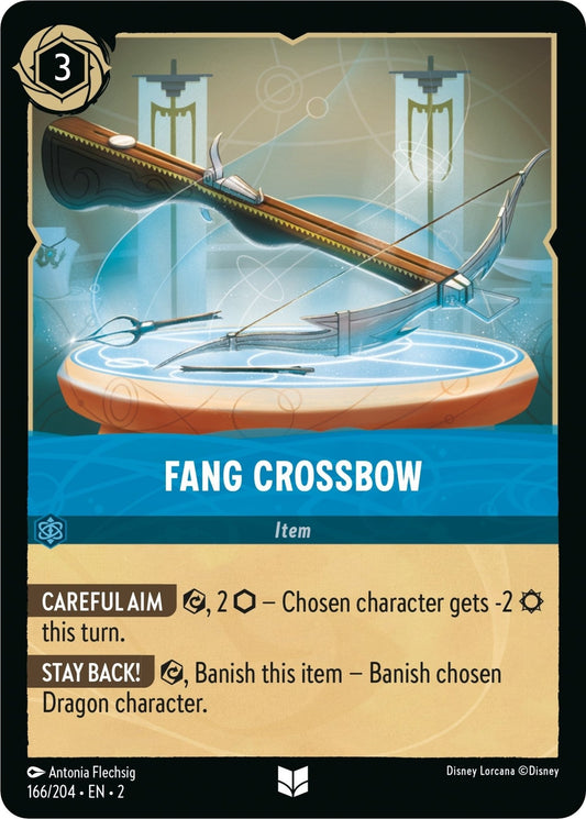 Disney Lorcana - Fang Crossbow (166/204) (Rise of the Floodborn)