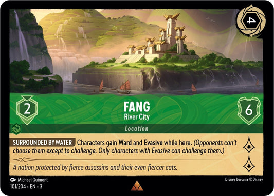 Disney Lorcana - Fang - River City (101/204) (Into the Inklands)