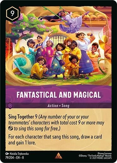 Disney Lorcana - Fantastical and Magical (79/204) (Reign of Jafar)