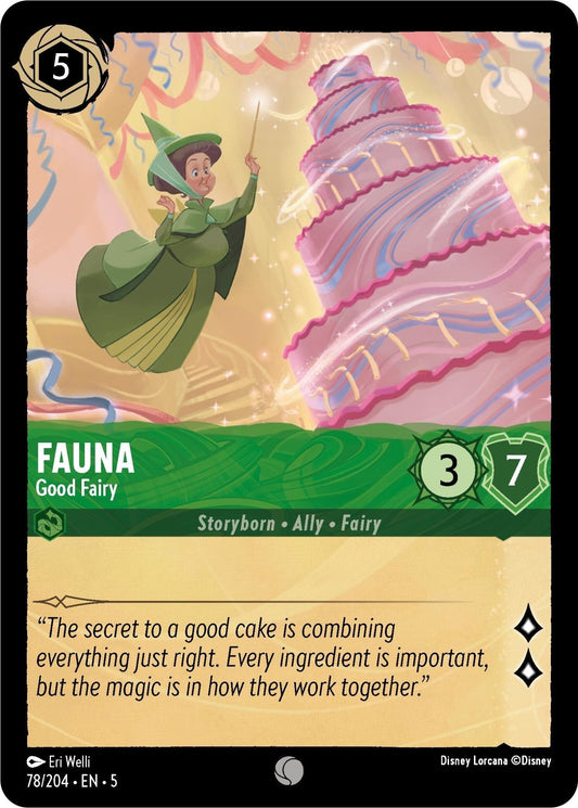 Disney Lorcana - Fauna - Good Fairy (78/204) (Shimmering Skies)