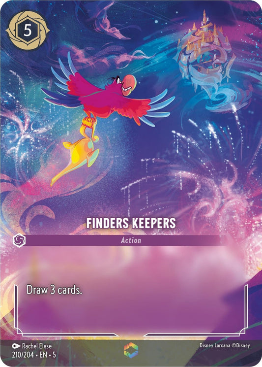 Disney Lorcana - Finders Keepers (Enchanted) (210/204) (Shimmering Skies)
