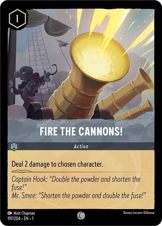 Disney Lorcana - Fire the Cannons! (197/204) (The First Chapter)