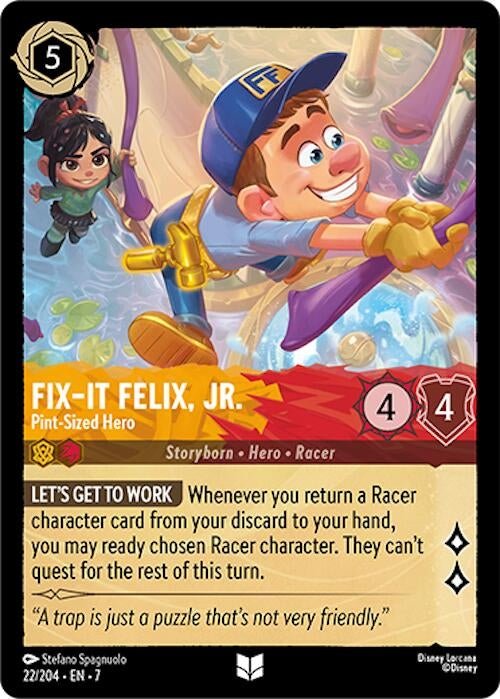 Disney Lorcana - Fix - It Felix, Jr. - Pint - Sized Hero (22/204) (Archazia's Island)
