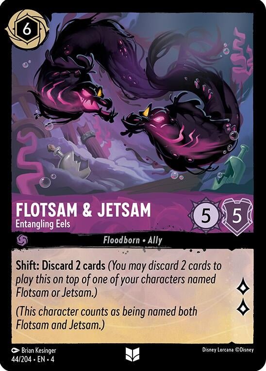 Disney Lorcana - Flotsam & Jetsam - Entangling Eels (44/204) (Ursula's Return)