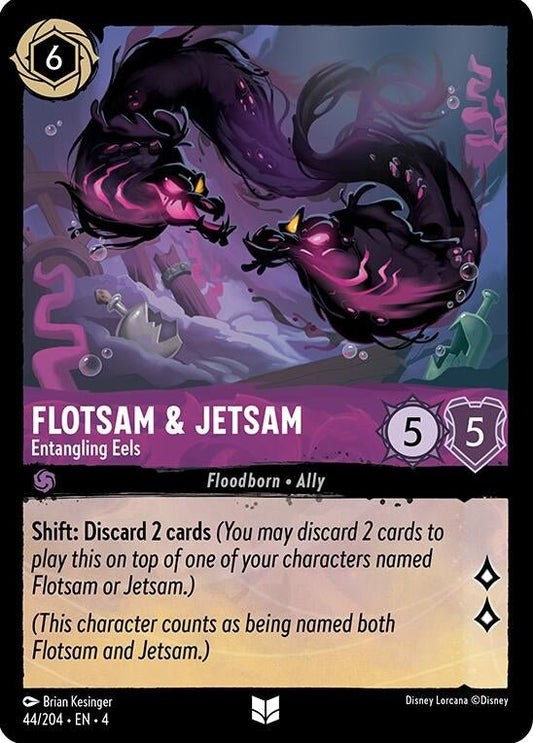 Disney Lorcana - Flotsam & Jetsam - Entangling Eels (44/204) (Ursula's Return)