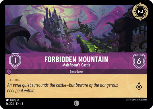 Disney Lorcana - Forbidden Mountain - Maleficent's Castle (66/204) (Into the Inklands)