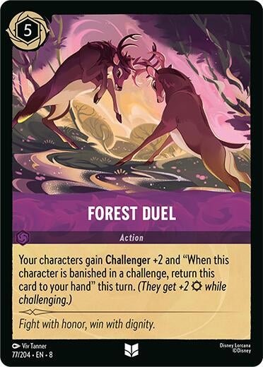 Disney Lorcana - Forest Duel (77/204) (Reign of Jafar)