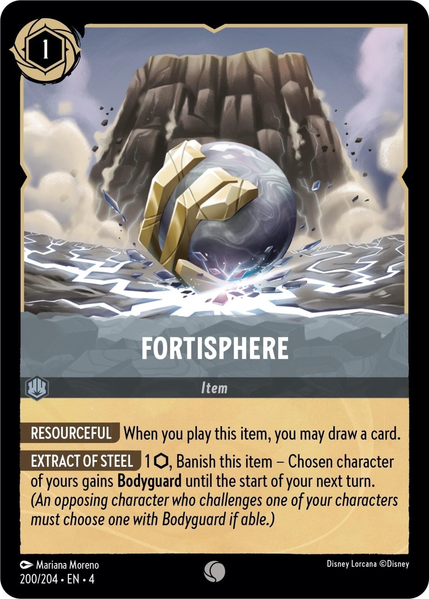 Disney Lorcana - Fortisphere (200/204) (Ursula's Return)