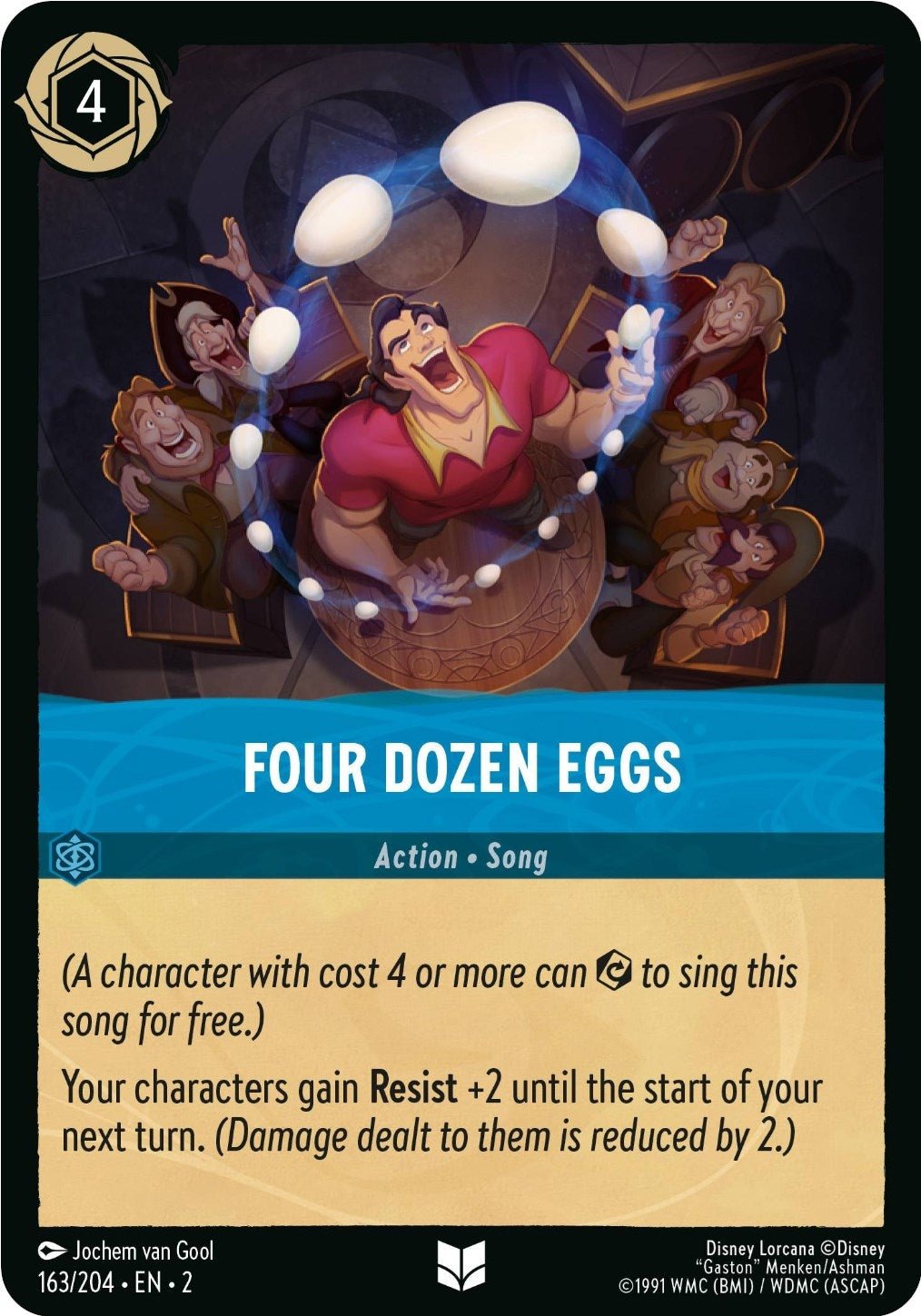 Disney Lorcana - Four Dozen Eggs (163/204) (Rise of the Floodborn)