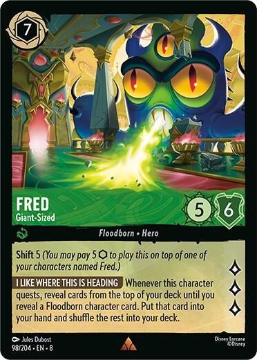 Disney Lorcana - Fred - Giant - Sized (98/204) (Reign of Jafar)