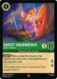 Gadget Hackwrench - Quirky Scientist (99/204) (Reign of Jafar) by LAB7 Malta, Europe
