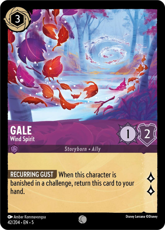 Disney Lorcana - Gale - Wind Spirit (42/204) (Shimmering Skies)