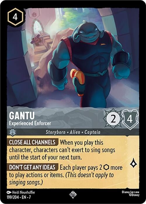 Disney Lorcana - Gantu - Experienced Enforcer (199/204) (Archazia's Island)