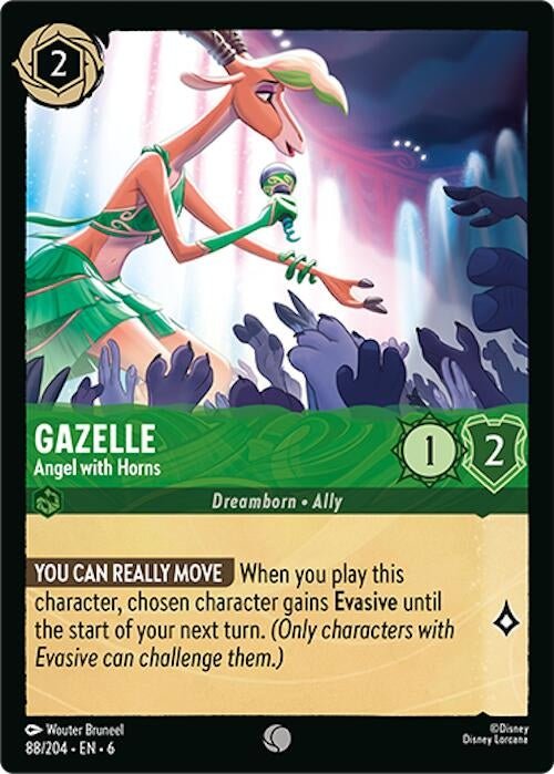 Disney Lorcana - Gazelle - Angel with Horns (88/204) (Azurite Sea)