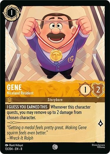 Disney Lorcana - Gene - Niceland Resident (13/204) (Reign of Jafar)