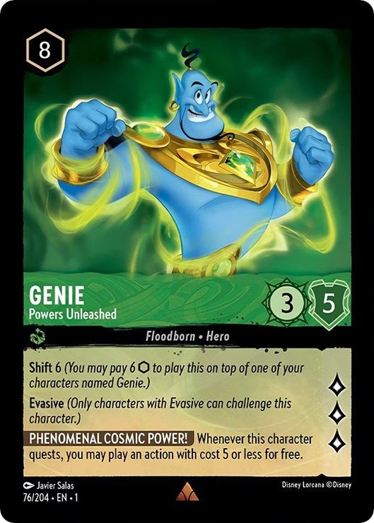 Disney Lorcana - Genie - Powers Unleashed (76/204) (The First Chapter)