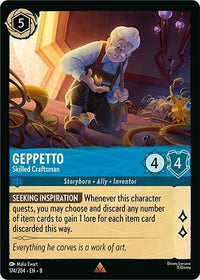 Geppetto - Skilled Craftsman (174/204) (Reign of Jafar) by LAB7 Malta, Europe