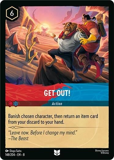 Disney Lorcana - Get Out! (148/204) (Reign of Jafar)