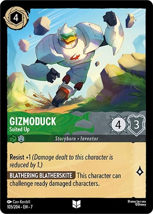 Disney Lorcana - Gizmoduck - Suited Up (105/204) (Archazia's Island)