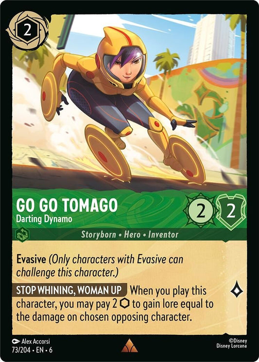Disney Lorcana - Go Go Tomago - Darting Dynamo (73/204) (Azurite Sea)