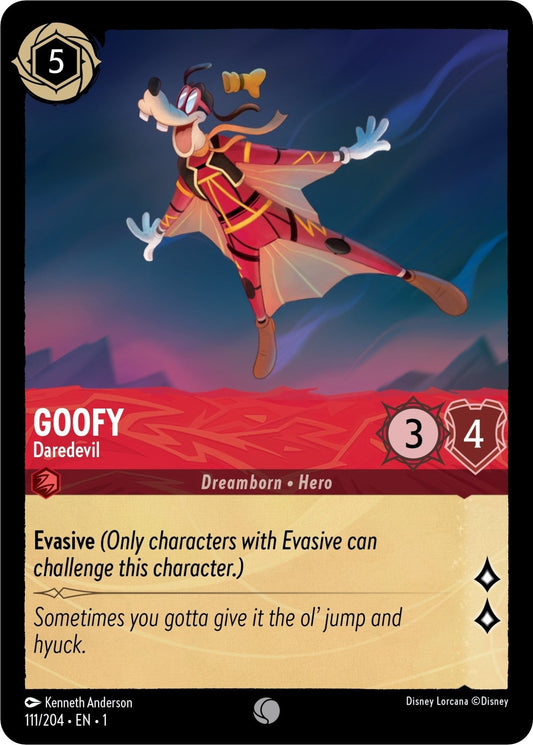 Disney Lorcana - Goofy - Daredevil (111/204) (The First Chapter)