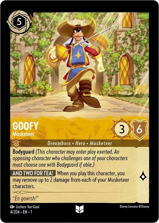 Disney Lorcana - Goofy - Musketeer (4/204) (The First Chapter)