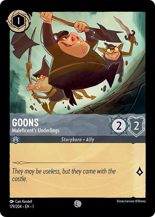 Disney Lorcana - Goons - Maleficent's Underlings (179/204) (The First Chapter)