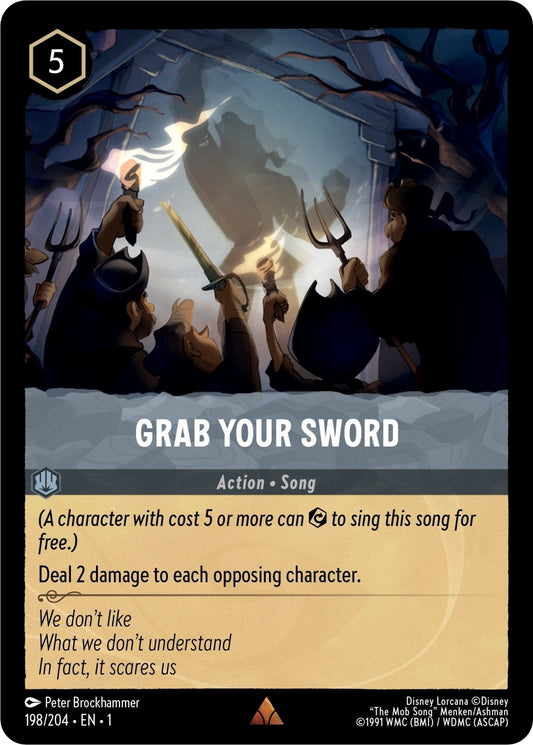 Disney Lorcana - Grab Your Sword (198/204) (The First Chapter)