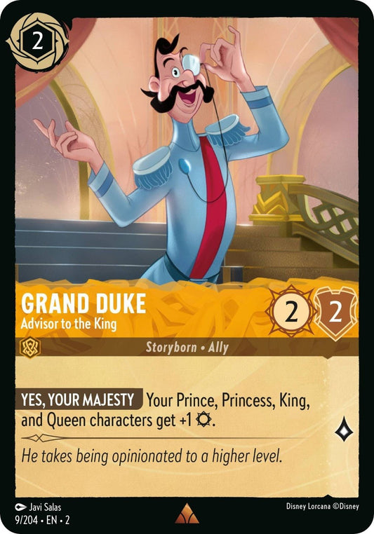Disney Lorcana - Grand Duke - Advisor to the King (9/204) (Rise of the Floodborn)
