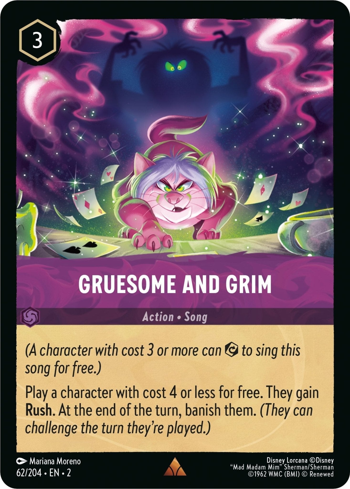 Disney Lorcana - Gruesome and Grim (62/204) (Rise of the Floodborn)