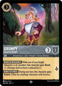Grumpy - Skeptical Knight (186/204) (Shimmering Skies) by LAB7 Malta, Europe
