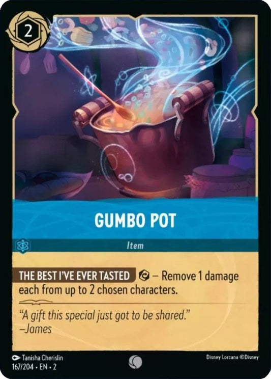 Disney Lorcana - Gumbo Pot (167/204) (Rise of the Floodborn)