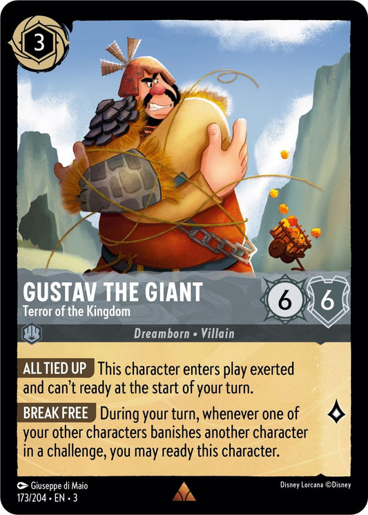 Disney Lorcana - Gustav the Giant - Terror of the Kingdom (173/204) (Into the Inklands)