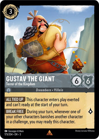 Gustav the Giant - Terror of the Kingdom (173/204) (Into the Inklands) by LAB7 Malta, Europe