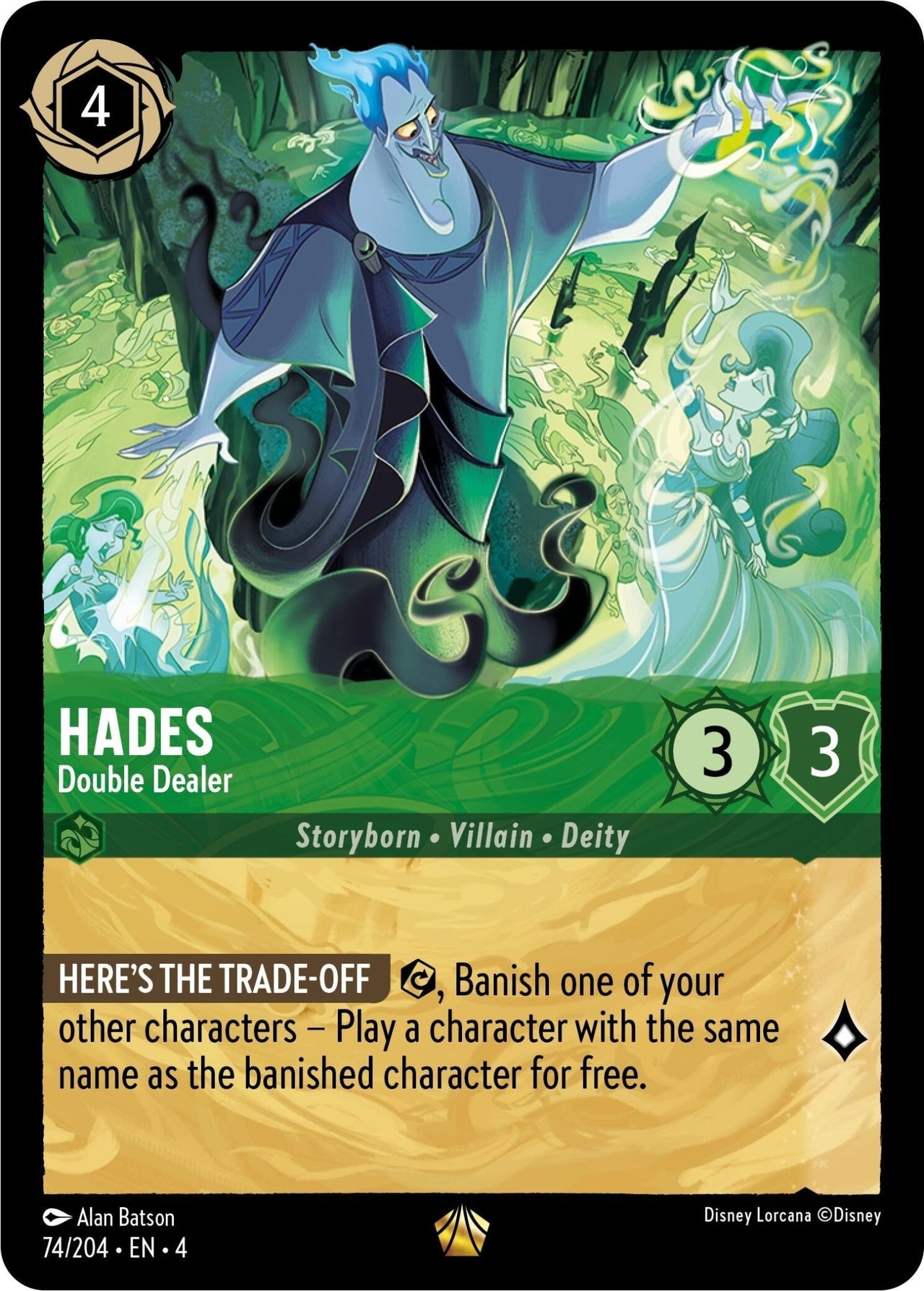Hades - Double Dealer (74/204) (Ursula's Return) by LAB7 Malta, Europe