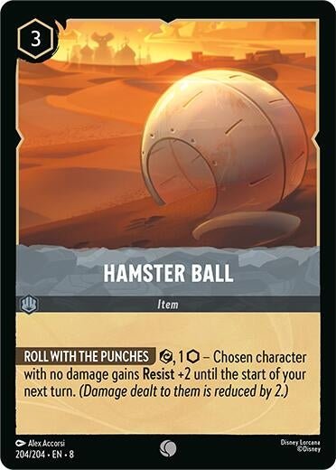 Disney Lorcana - Hamster Ball (204/204) (Reign of Jafar)