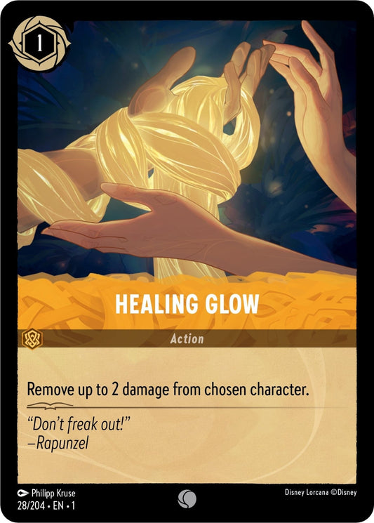 Disney Lorcana - Healing Glow (28/204) (The First Chapter)