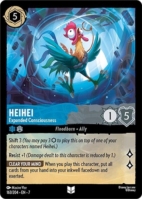 Disney Lorcana - Heihei - Expanded Consciousness (163/204) (Archazia's Island)