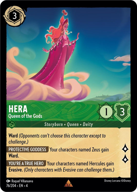 Disney Lorcana - Hera - Queen of the Gods (76/204) (Ursula's Return)