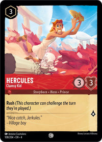 Hercules - Clumsy Kid (108/204) (Ursula's Return) by LAB7 Malta, Europe