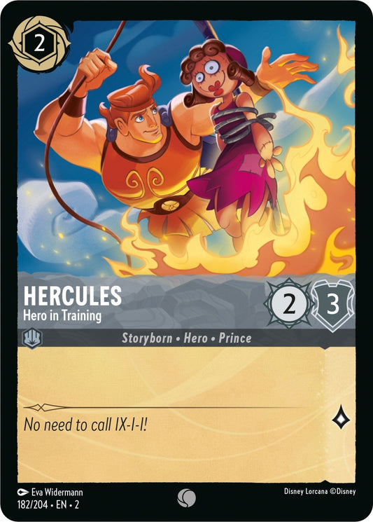 Disney Lorcana - Hercules - Hero in Training (182/204) (Rise of the Floodborn)