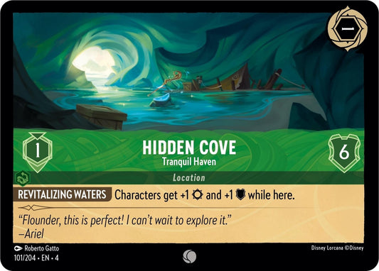 Disney Lorcana - Hidden Cove - Tranquil Haven (101/204) (Ursula's Return)