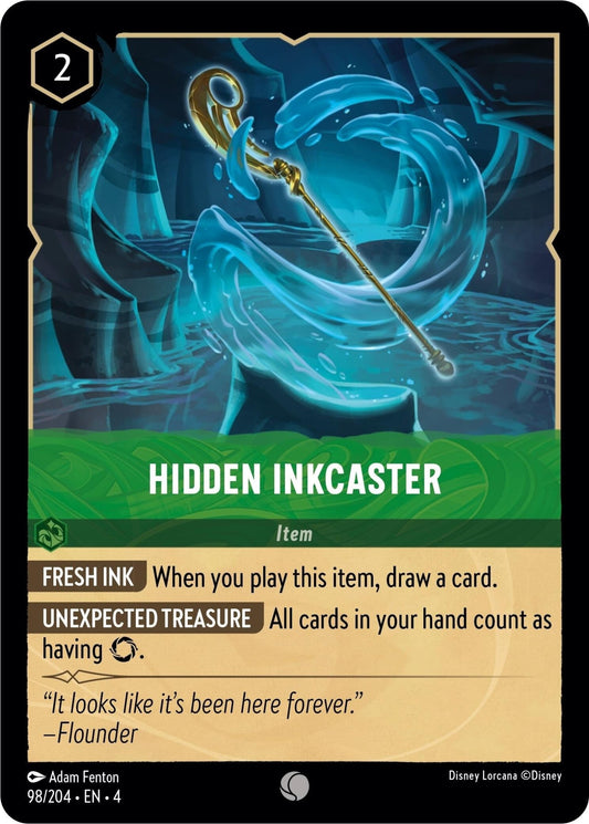 Disney Lorcana - Hidden Inkcaster (98/204) (Ursula's Return)