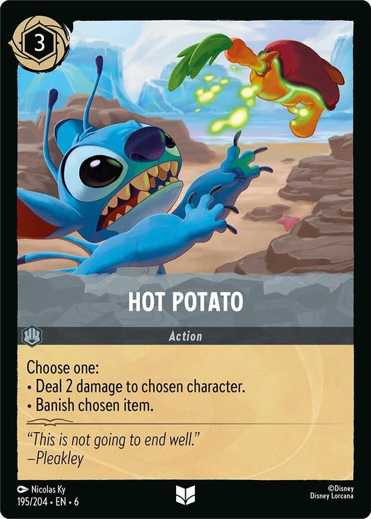 Disney Lorcana - Hot Potato (195/204) (Azurite Sea)
