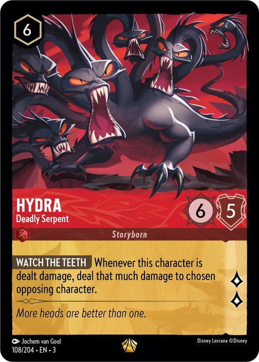 Disney Lorcana - Hydra - Deadly Serpent (108/204) (Into the Inklands)