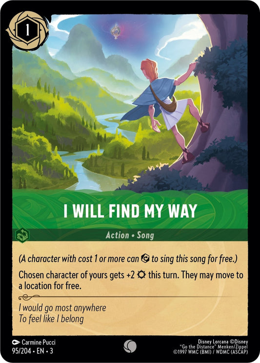 Disney Lorcana - I Will Find My Way (95/204) (Into the Inklands)