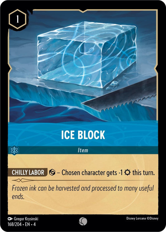Disney Lorcana - Ice Block (168/204) (Ursula's Return)