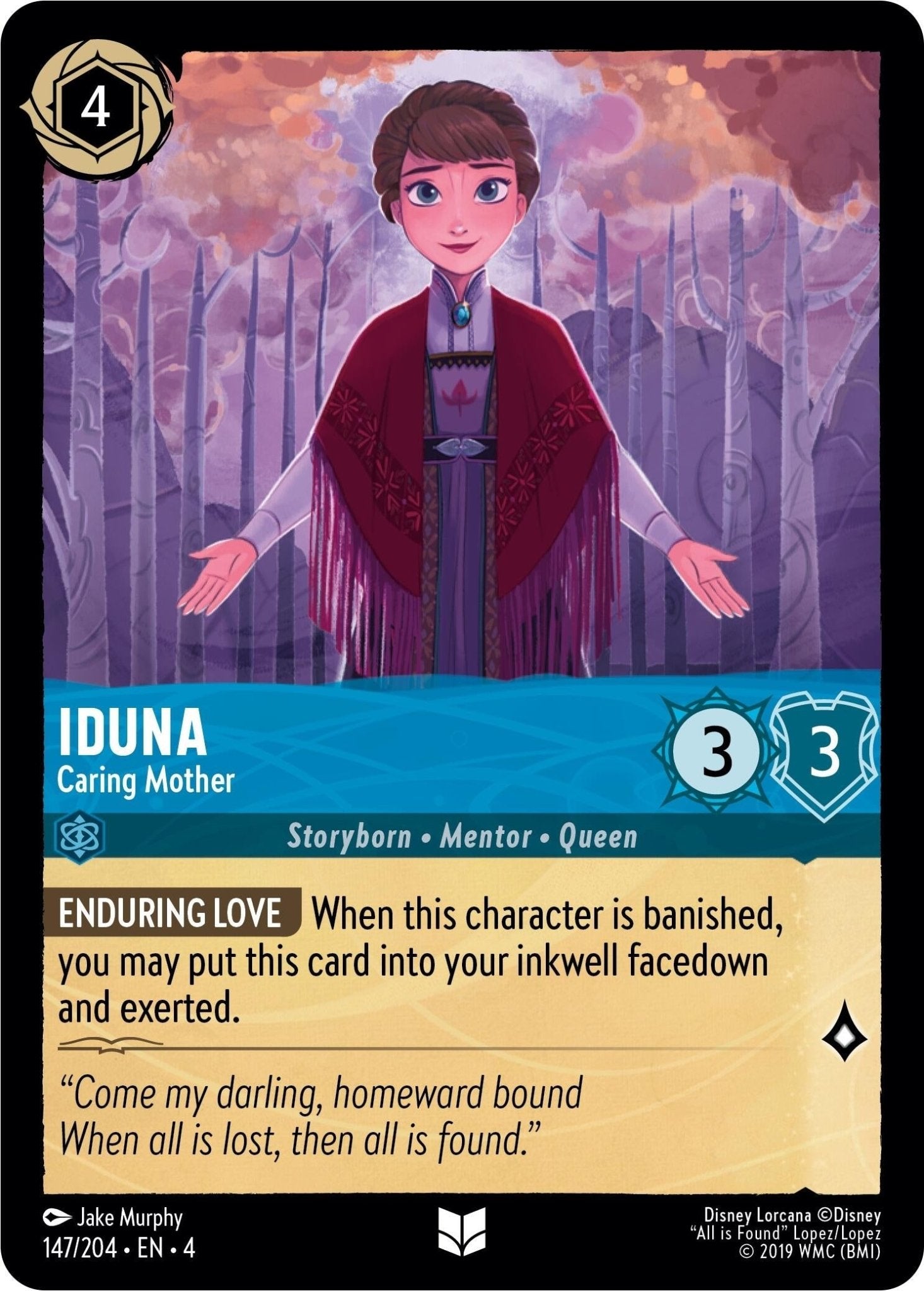 Disney Lorcana - Iduna - Caring Mother (147/204) (Ursula's Return)