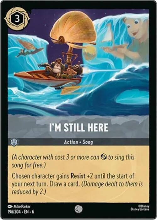 Disney Lorcana - I'm Still Here (196/204) (Azurite Sea)